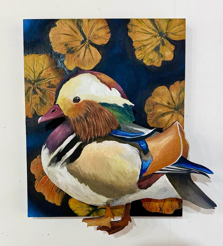 Birds Of A Feather: Mandarin Duck